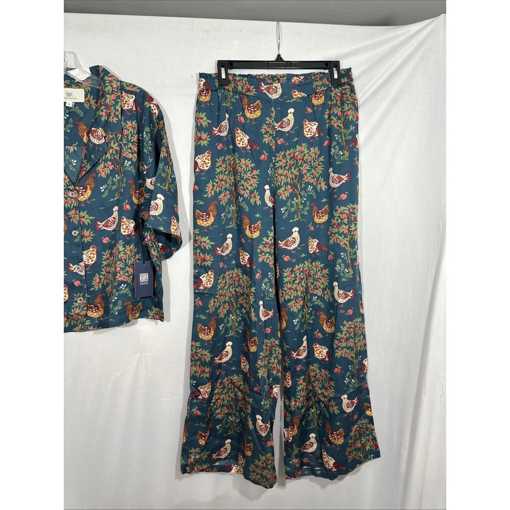NWT $198 Printfresh‎ [ Small Tall ] Eco Satin Wildest Dreams Set Hen House T2164 - Picture 11 of 16